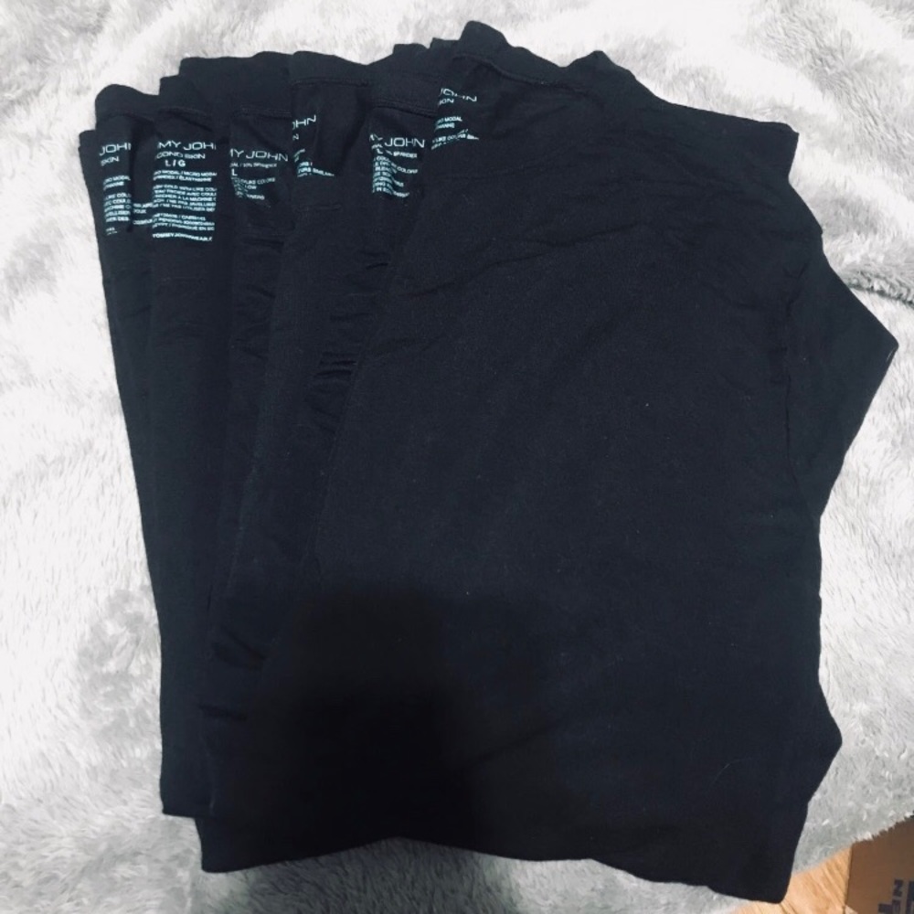 ❌SOLD❌Tommy John Second skin T-shirt’s (LOT of 6)